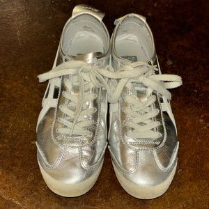 Silver Onitsuka Tiger Mexico 66